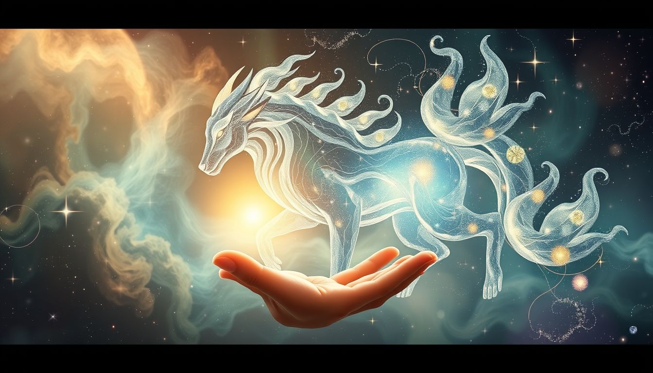 Das Füttern wilder Tiere symbolisiert Kontrolle über innere Instinkte.