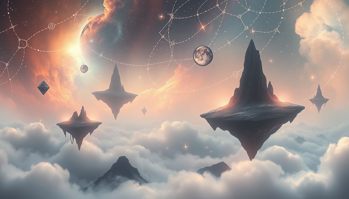 Traumlandschaften symbolisieren oft innere Sehnsüchte und verborgene Ängste.