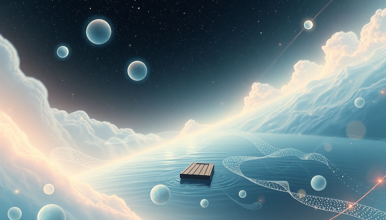 Eine Floßüberfahrt im Traum symbolisiert kreative Problemlösung und Anpassungsfähigkeit.