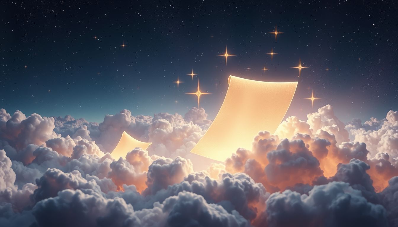 Ein gutes Zeugnis im Traum stärkt Vertrauen in eigene Fähigkeiten.