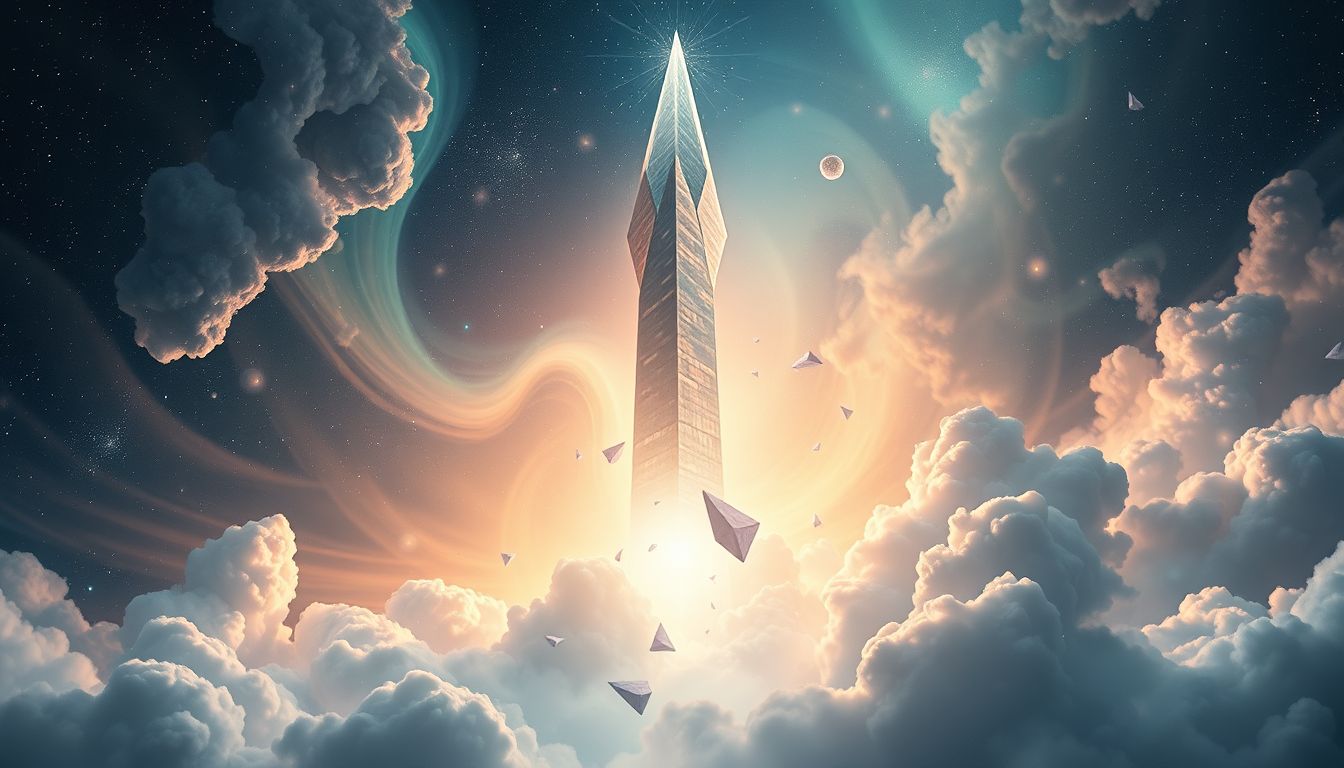 Ein renoviertes Hochhaus symbolisiert persönliches Wachstum und Neuanfang.