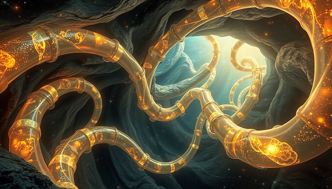 Träume von Abwasserrohren symbolisieren verborgene Emotionen und Konflikte.