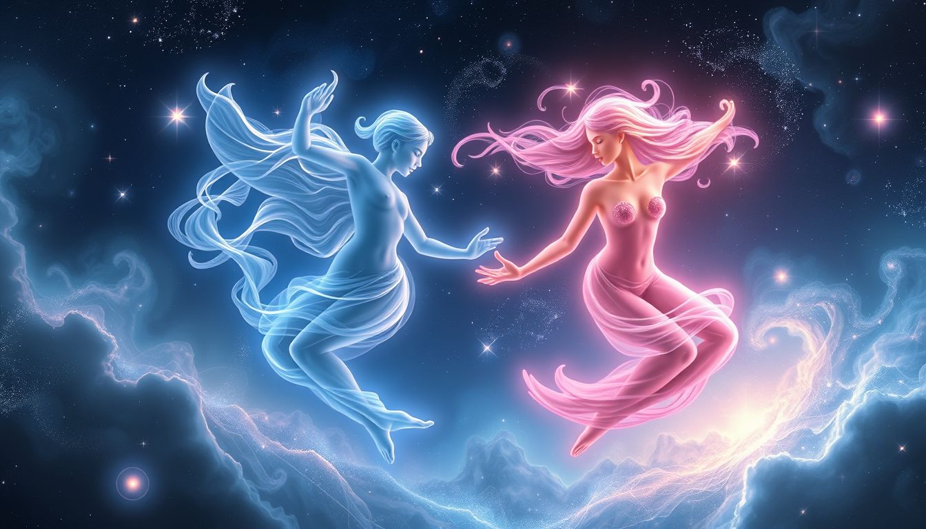 Träumen von Zwillingen unterschiedlichen Geschlechts symbolisiert innere Balance.
