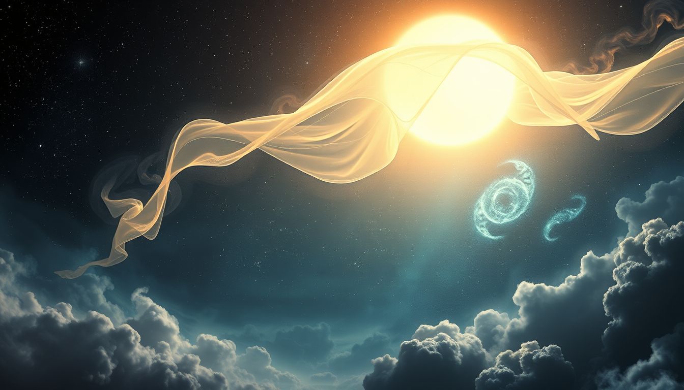 Ein Sonnendach bei Nacht symbolisiert verborgene Ängste und Erkenntnisse.