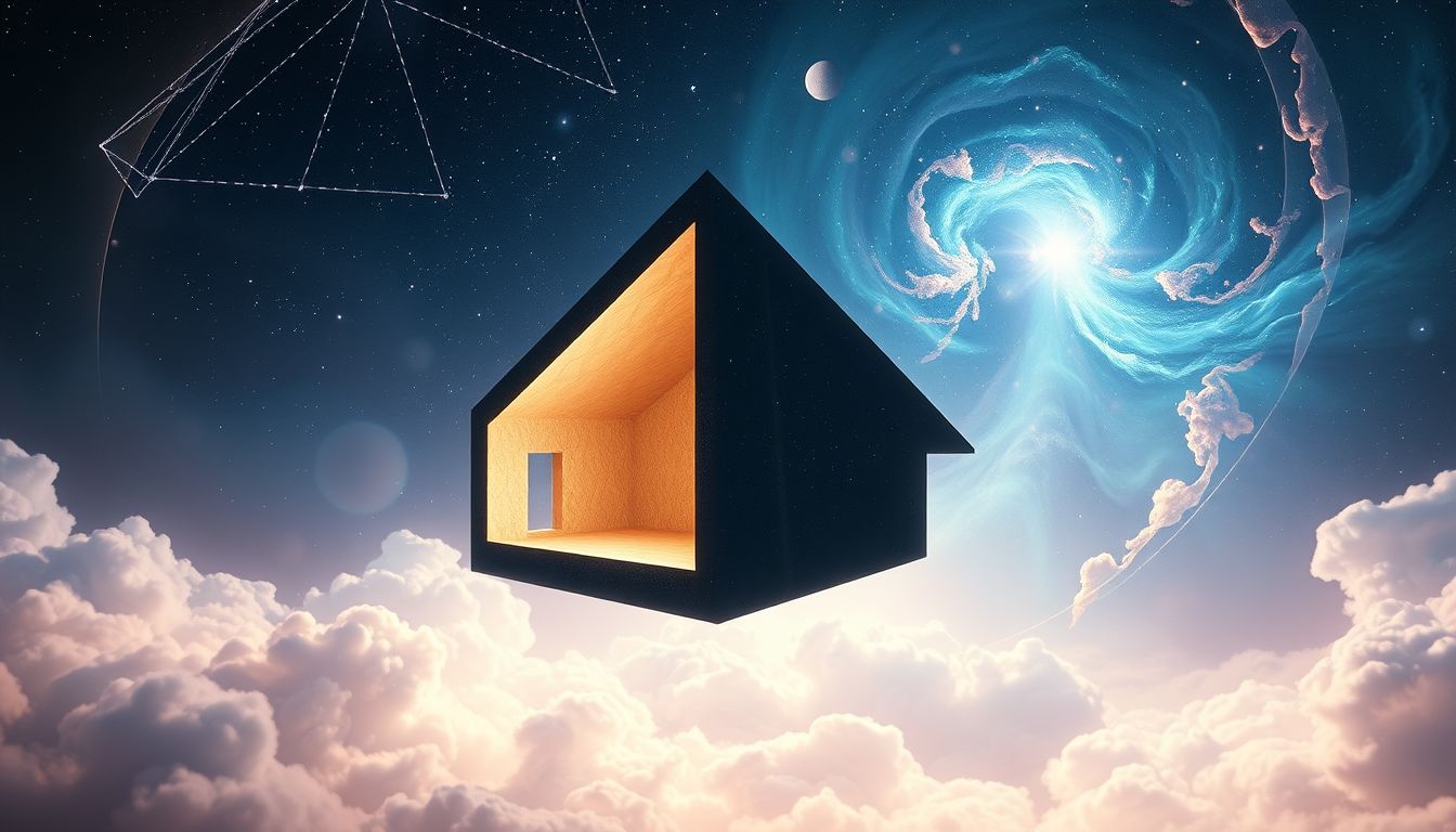 Ein 14. Traum von Hauswinkeln symbolisiert Schutz und Sicherheit.