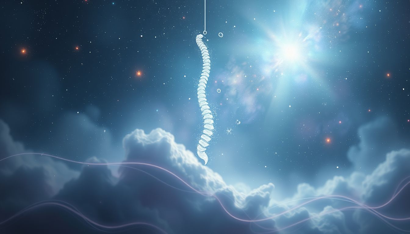 Ein gebrochener Rücken im Traum symbolisiert oft fehlende Lebensstütze.