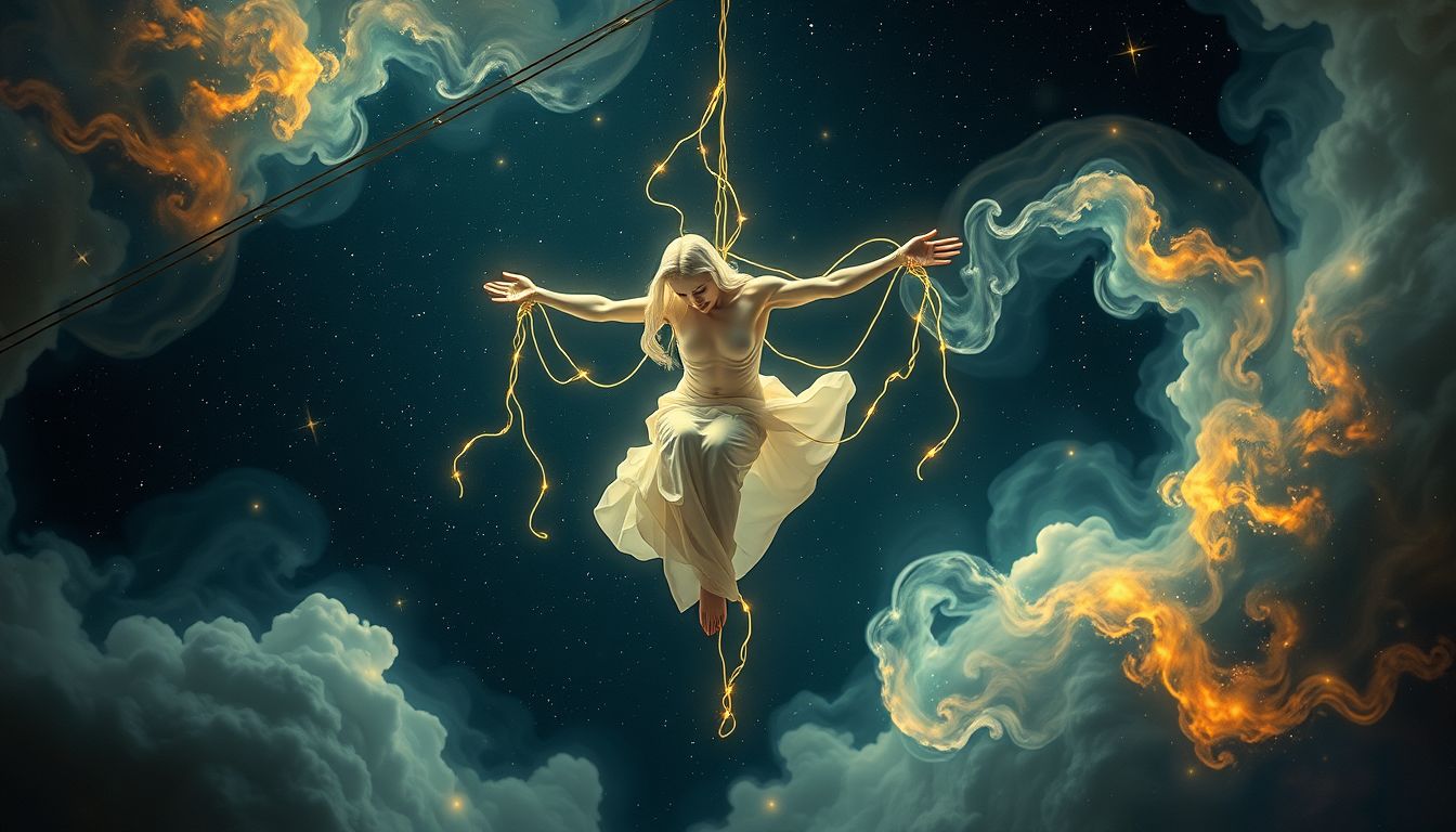 Das Kreuzsymbolisiert häufig Selbstopfer und leidenschaftliche Verantwortungsübernahme.