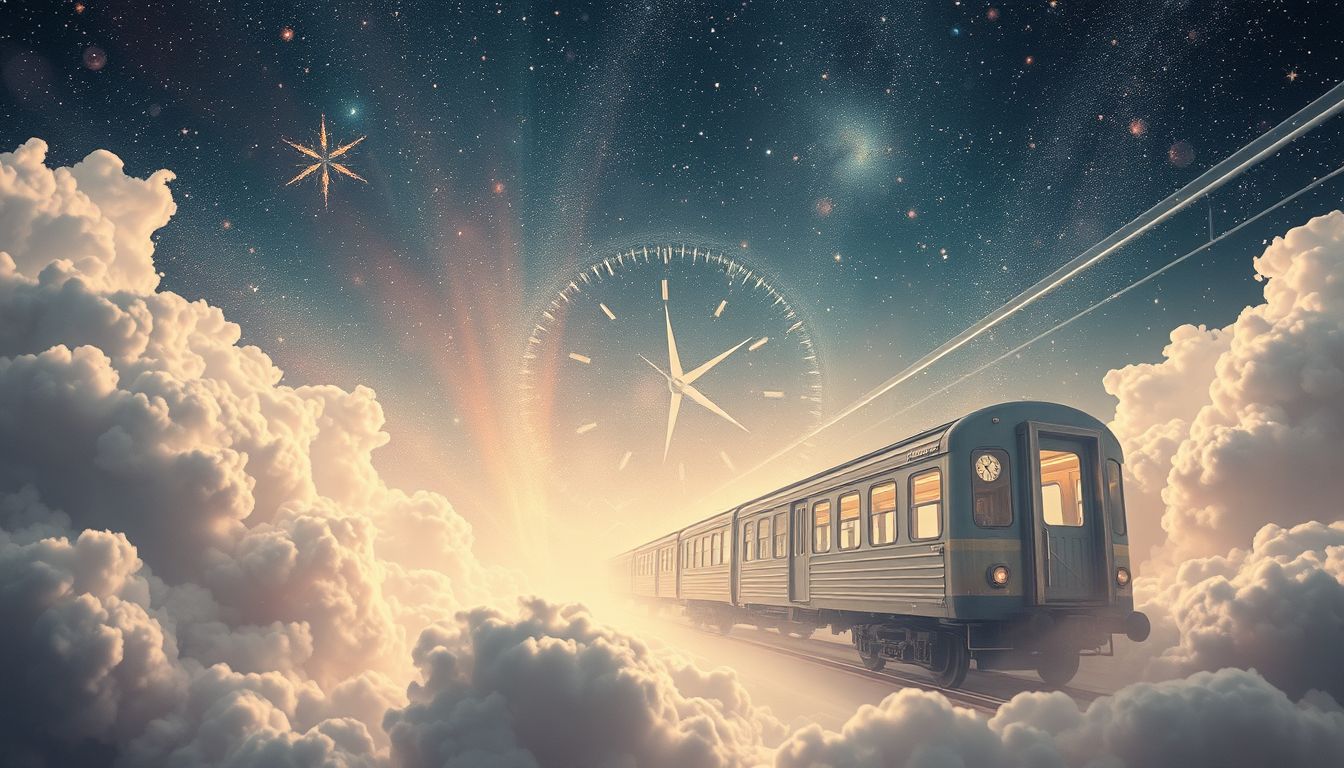 Träume von verpassten Zügen symbolisieren oft verpasste Chancen im Leben.