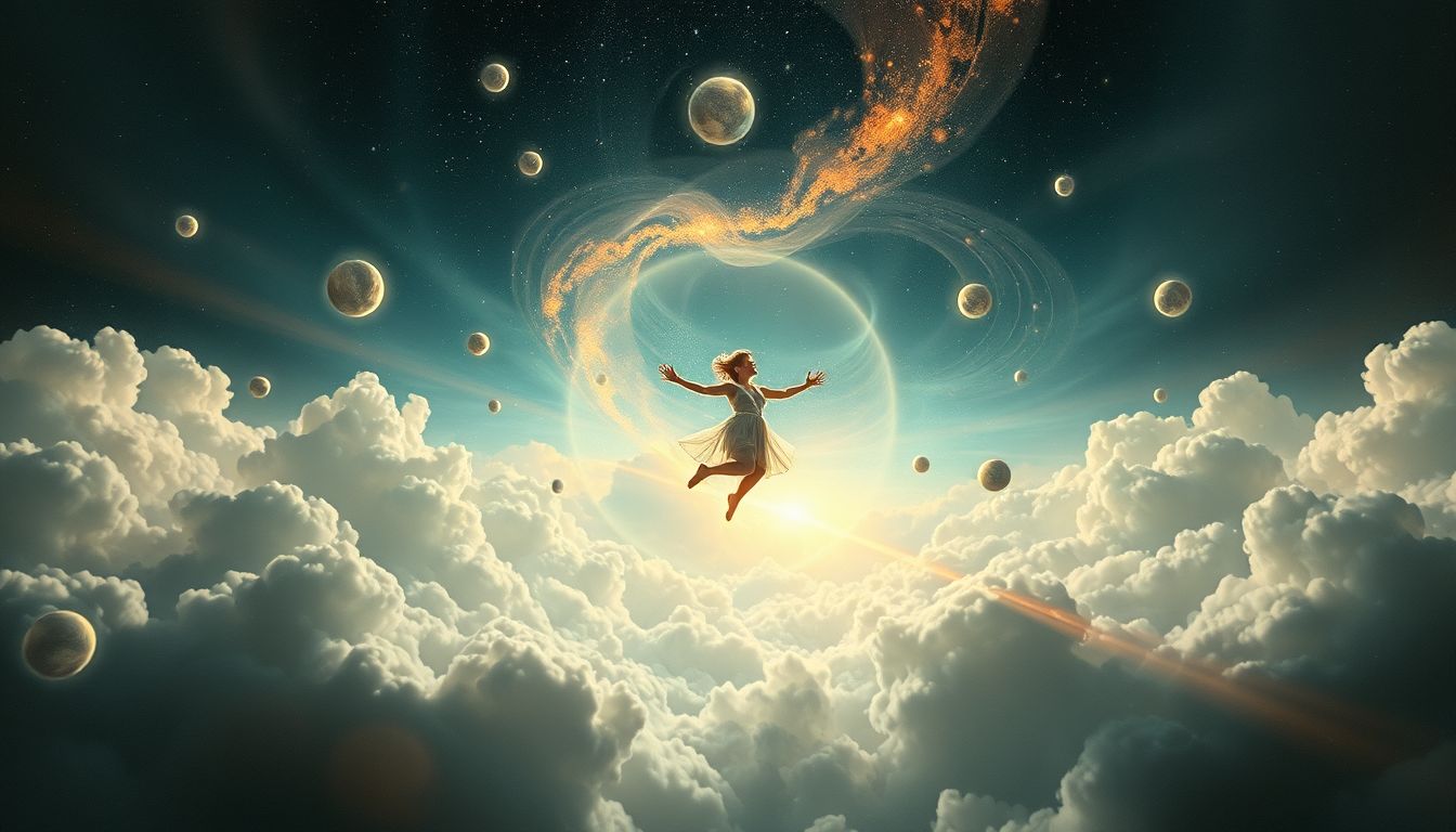 Träume vom Fallen spiegeln oft Kontrollverlust im Wachleben wider.