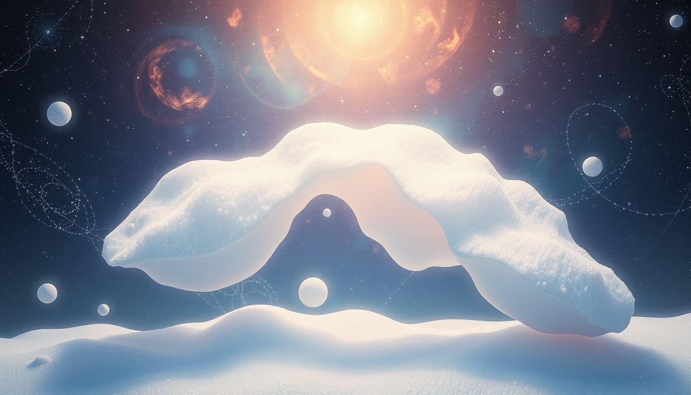 Schnee im Traum symbolisiert oft Reinheit und Neubeginn.