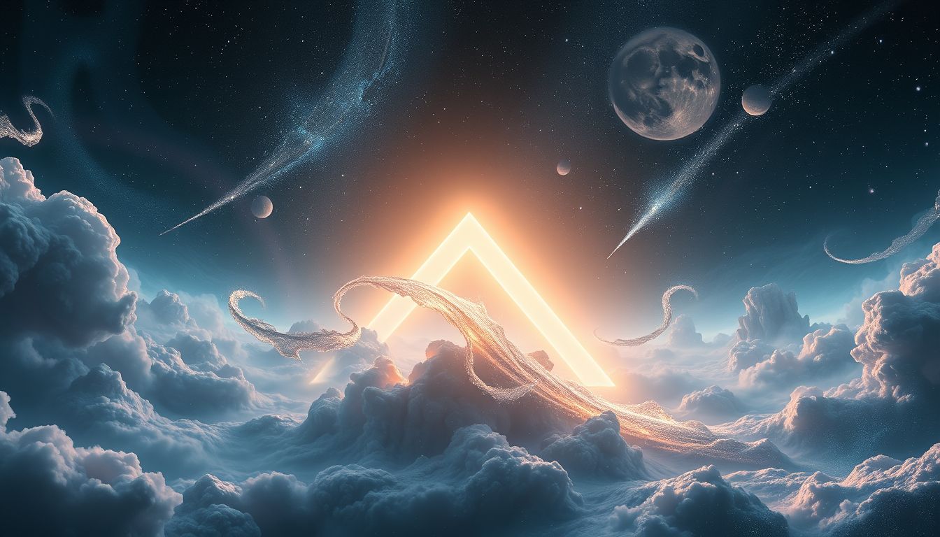 Ein sich verändernder Winkel symbolisiert neue Perspektiven im Traum.