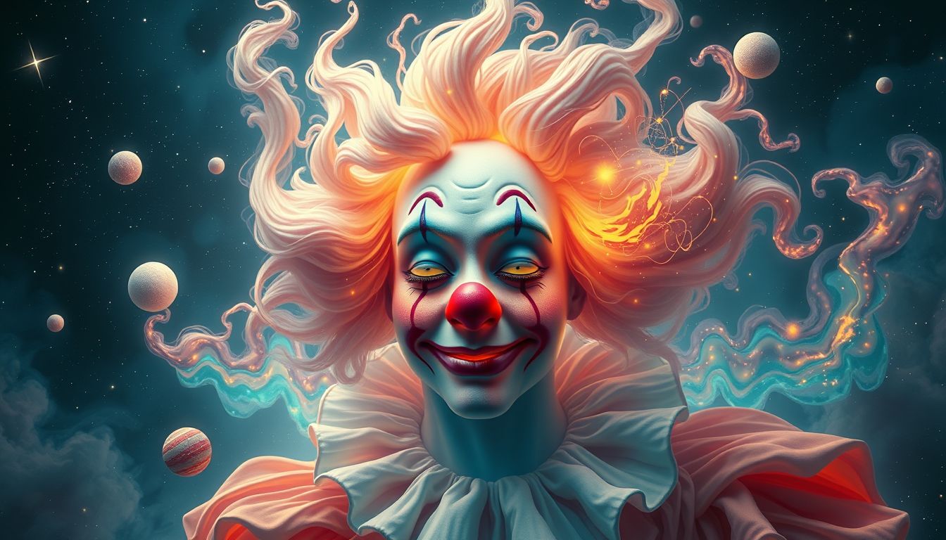 Im Traum Clown sein symbolisiert oft verborgene Lebensfreude.