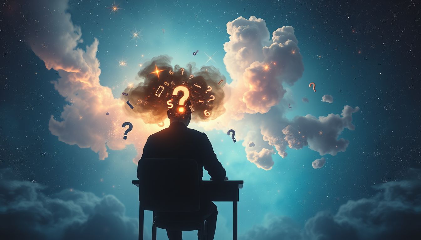 Ein Blackout im Traum symbolisiert oft Prüfungsangst und Selbstzweifel.