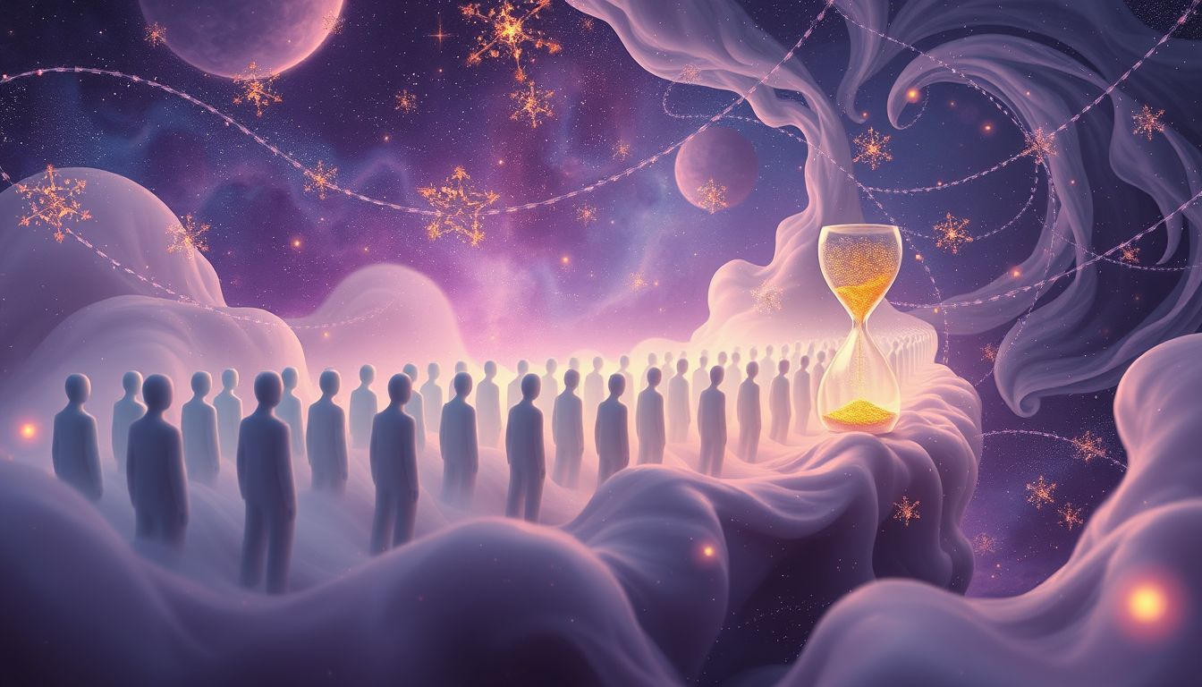 Lange Kassenschlangen im Traum spiegeln innere Ungeduld und Stress wider.