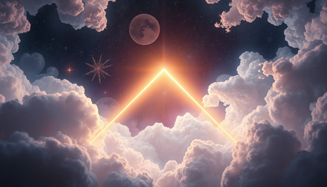 Der Traum von Vollwinkel symbolisiert Harmonie und klare Entscheidungen.