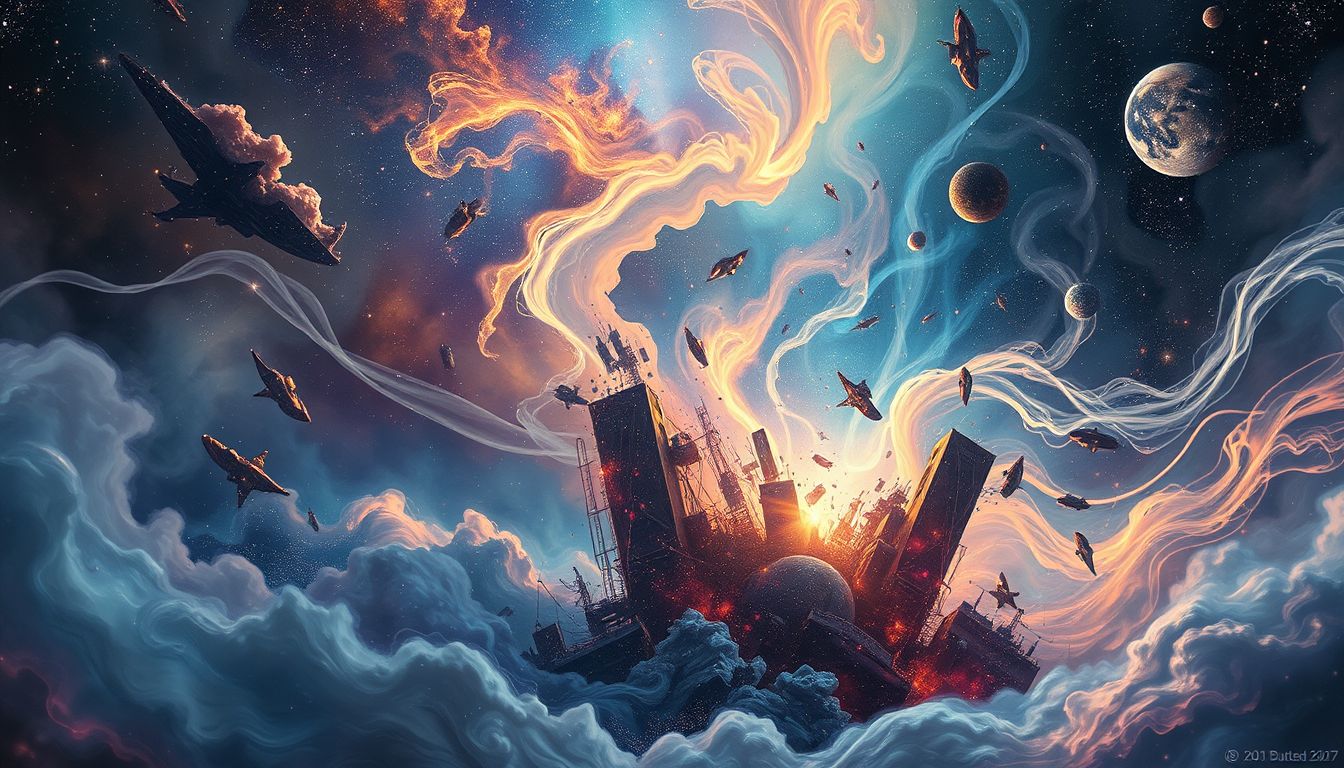 Zerstörung symbolisiert innere Konflikte und tief verwurzelte Ängste.