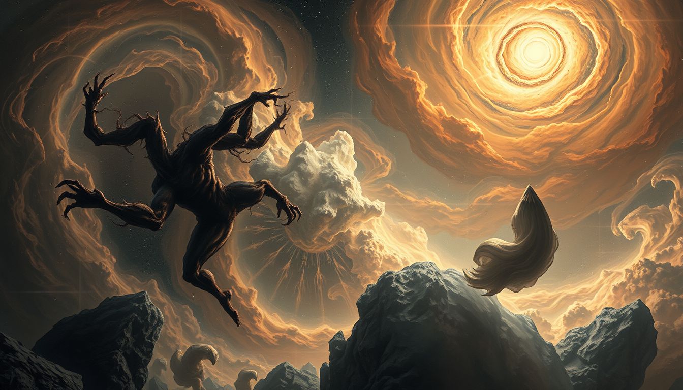 Ein Tiefkühler voller Fleisch symbolisiert unterdrückte aggressive Instinkte.