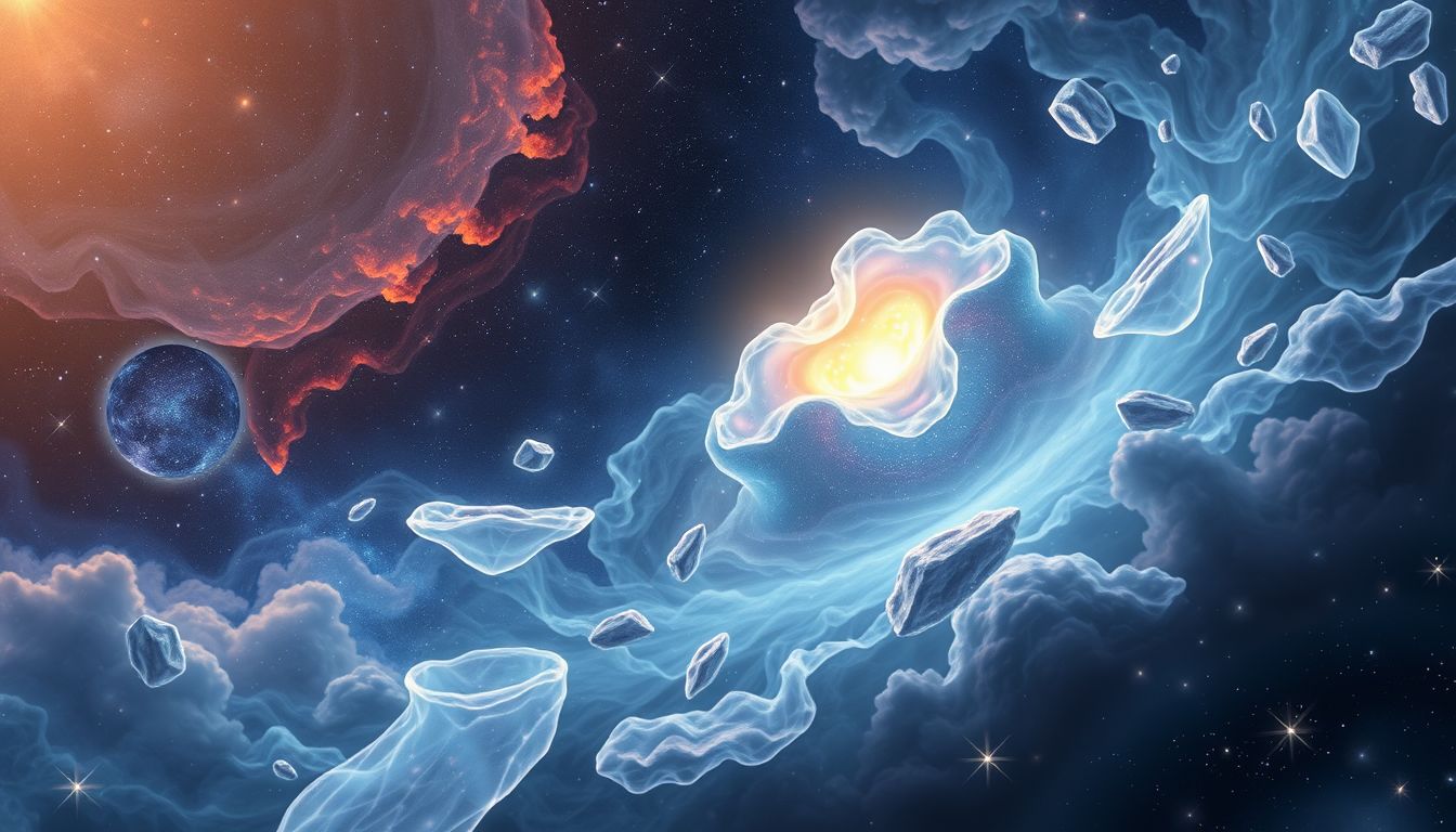 Ein gefrorenes Objekt kann verborgene Erinnerungen und Chancen symbolisieren.