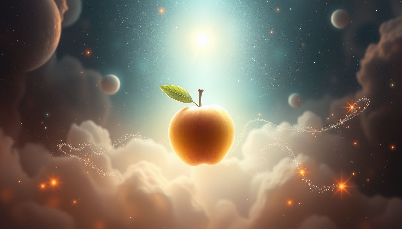 Eine perfekte Quitte symbolisiert Erfüllung und inneren Frieden im Traum.