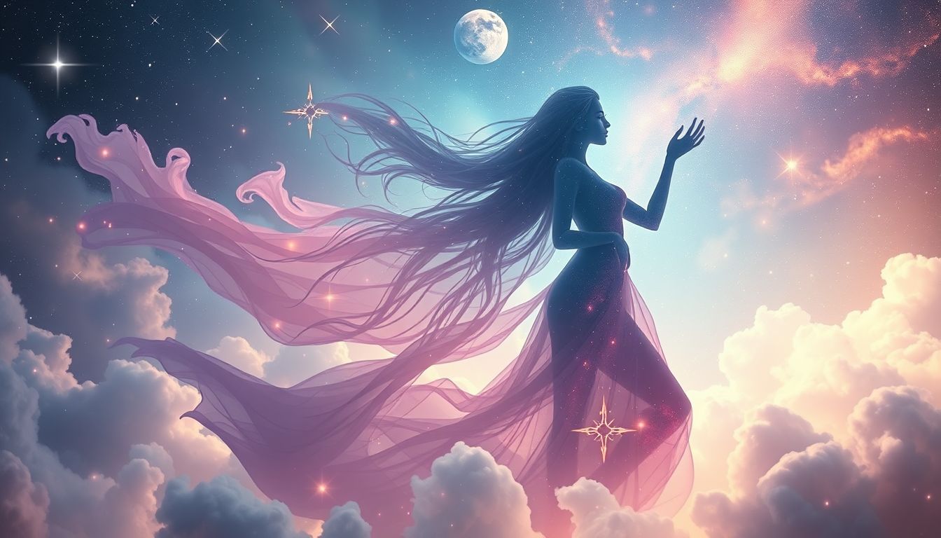 Eine Hexe symbolisiert starke weibliche Intuition und transformative Kraft.