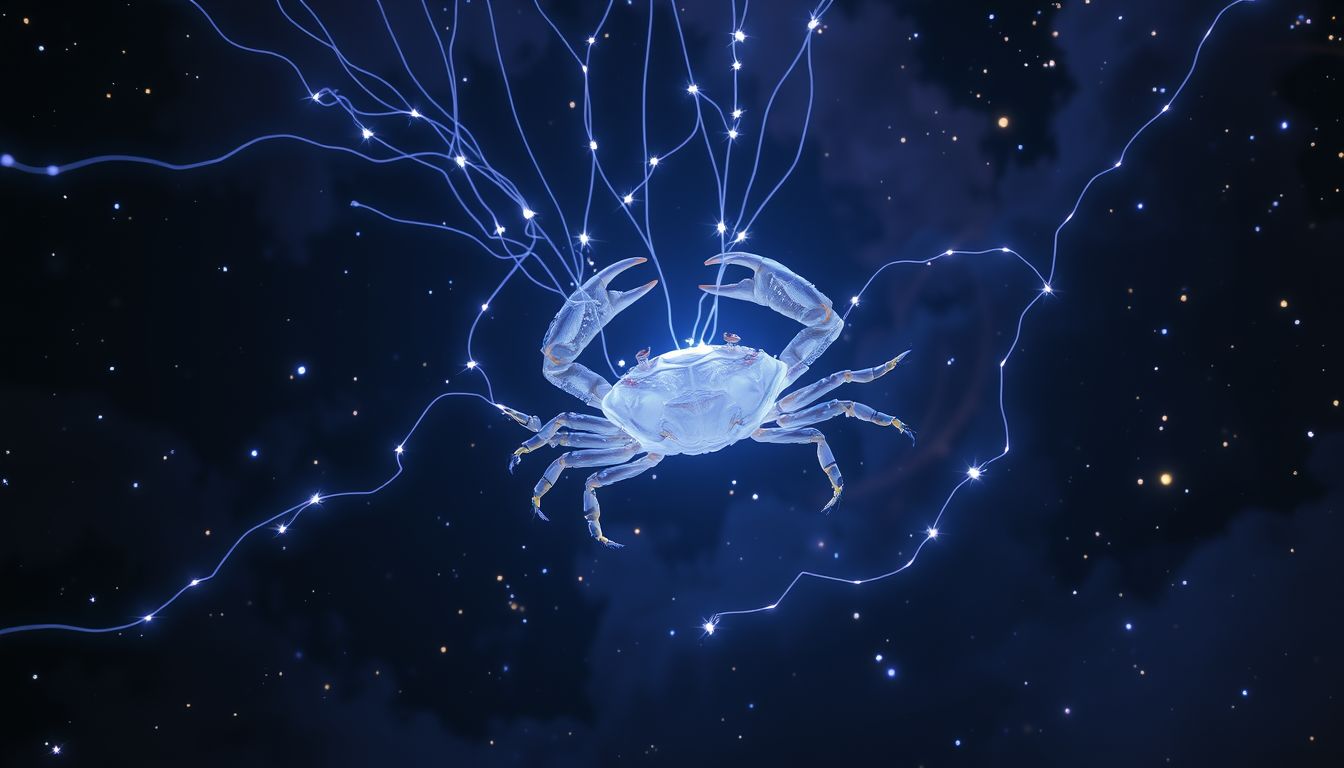 Eine Krabbe fangen symbolisiert Kontrolle über versteckte Emotionen.