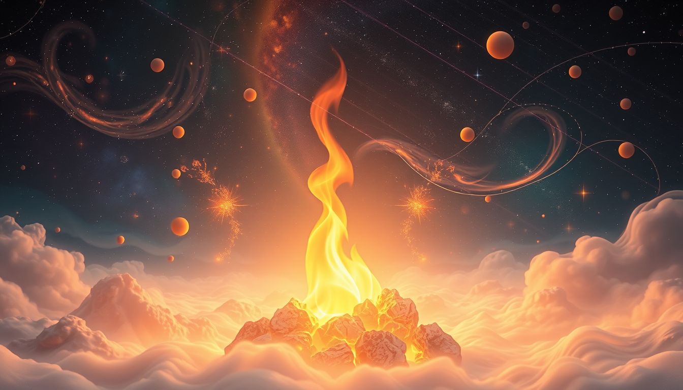 Feuer symbolisiert im Traum oft innere Erneuerung und Transformation.