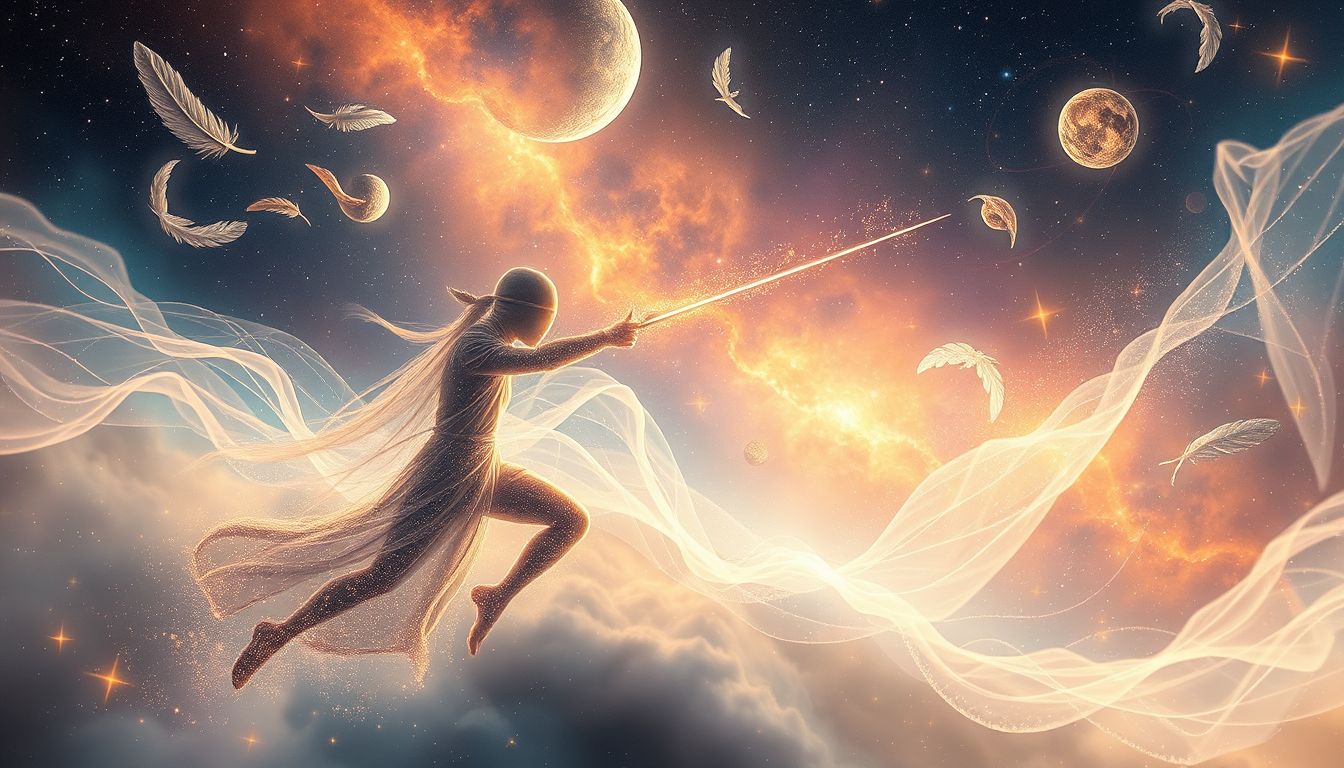 Fallträume von Fechtern spiegeln oft innere Konflikte und Mut wider.