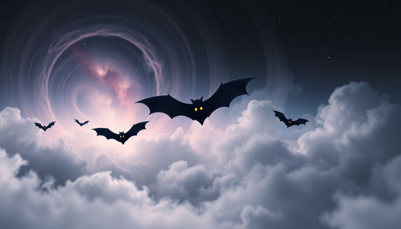 Fledermäuse symbolisieren Intuition und überwinden in Träumen Ängste.