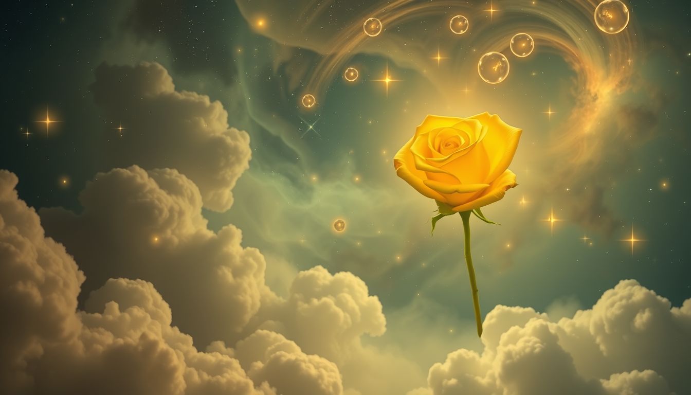 Gelbe Rosen symbolisieren oft Freude, aber auch warnende Eifersucht.