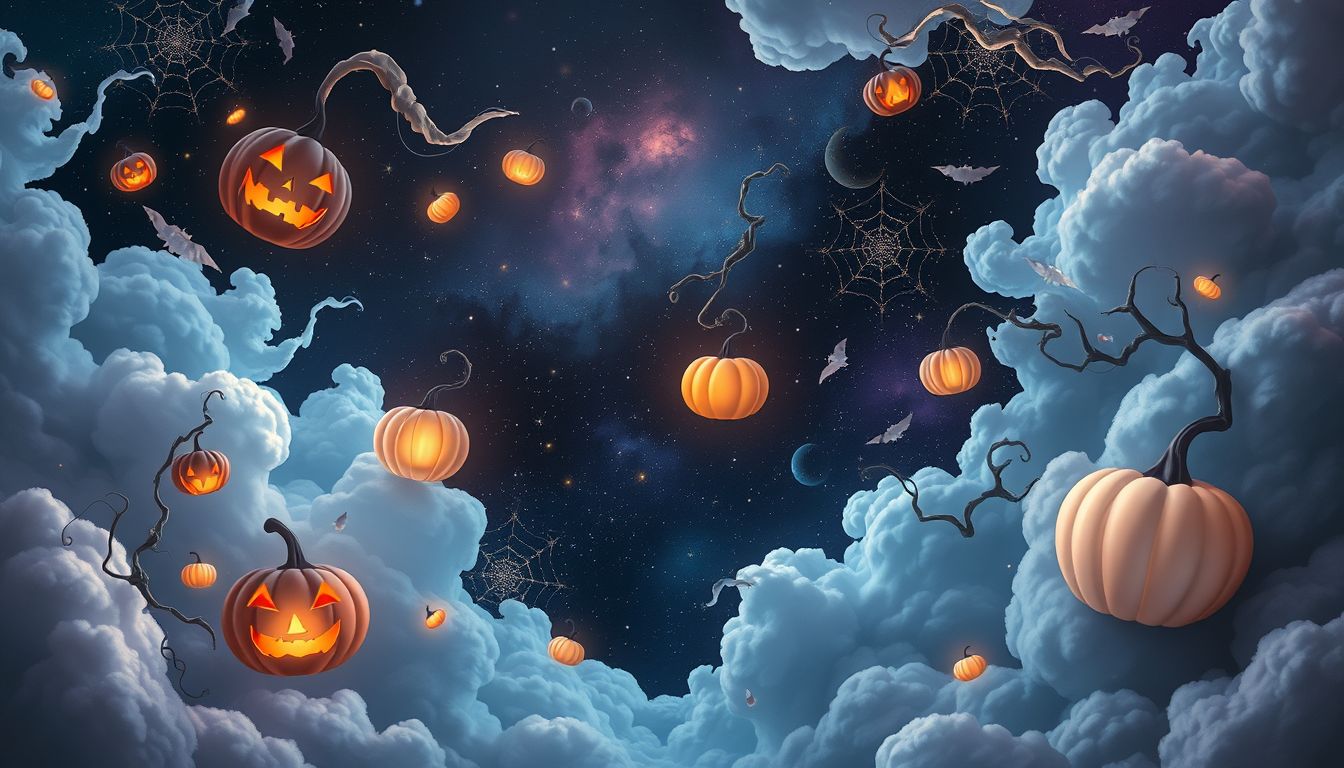 Halloween-Dekorationen symbolisieren oft den Aufbruch zu neuen Lebensphasen.