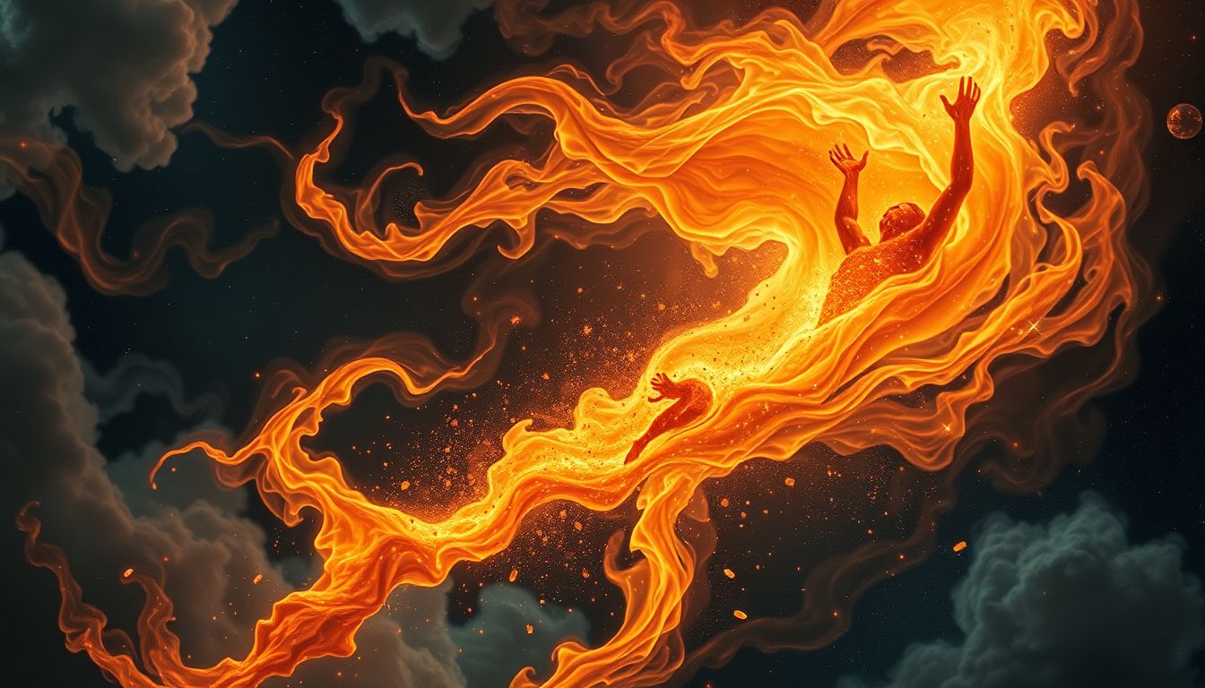 In Feuersbrunst-Träumen spiegeln sich oft extreme Hilflosigkeit wider.