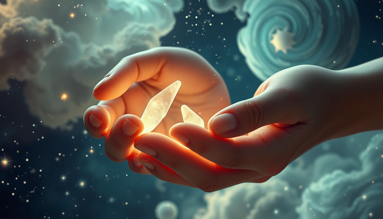 Nägel in Händen symbolisieren oft Kontrolle, Macht und Geschicklichkeit.