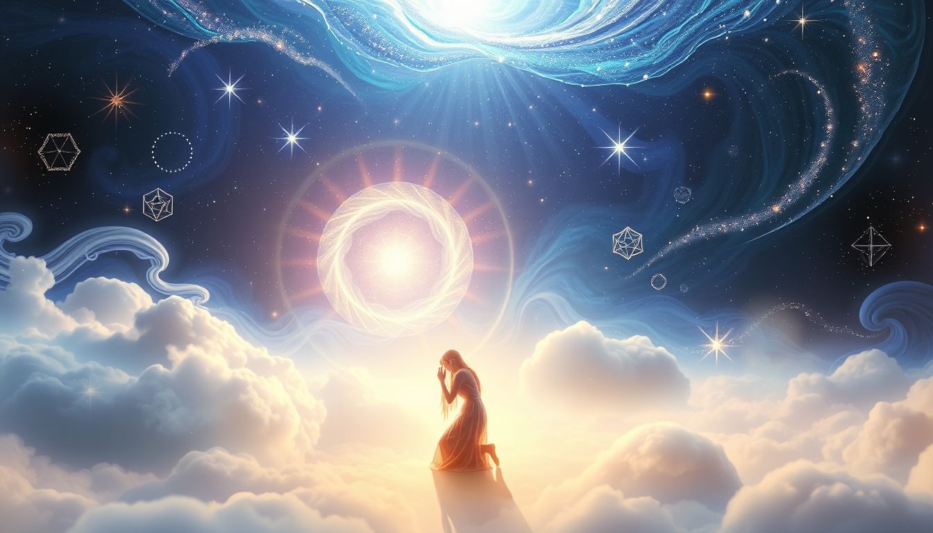 Neigen symbolisiert oft Respekt und Demut vor spiritueller Macht.