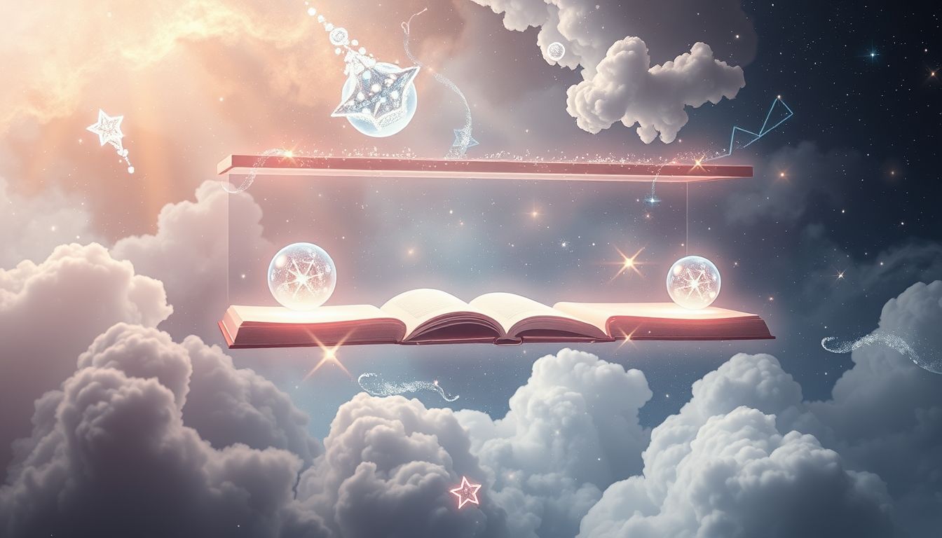 Regale im Buchladen symbolisieren unerschöpflichen Wissensdurst und Inspiration.