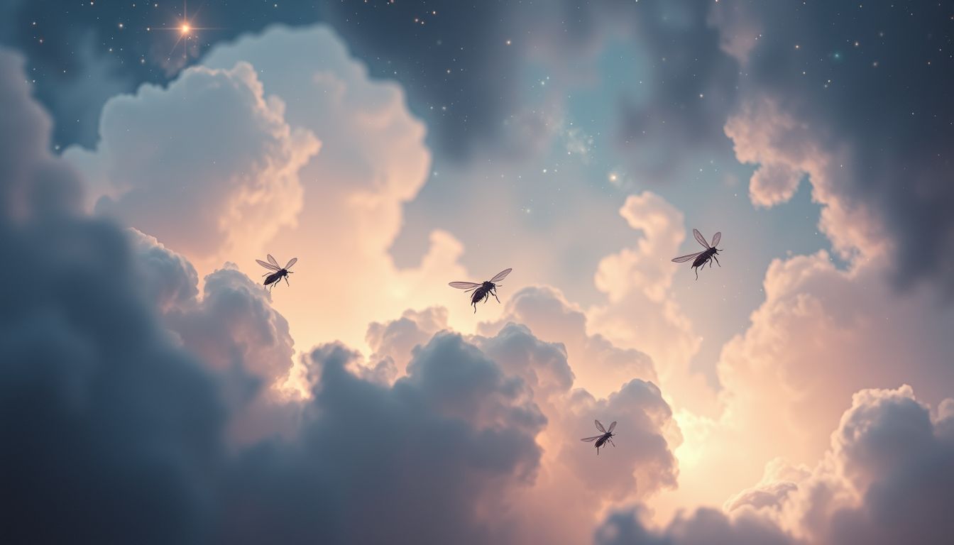 Scheu vor Insekten im Traum symbolisiert oft verborgene Ängste.