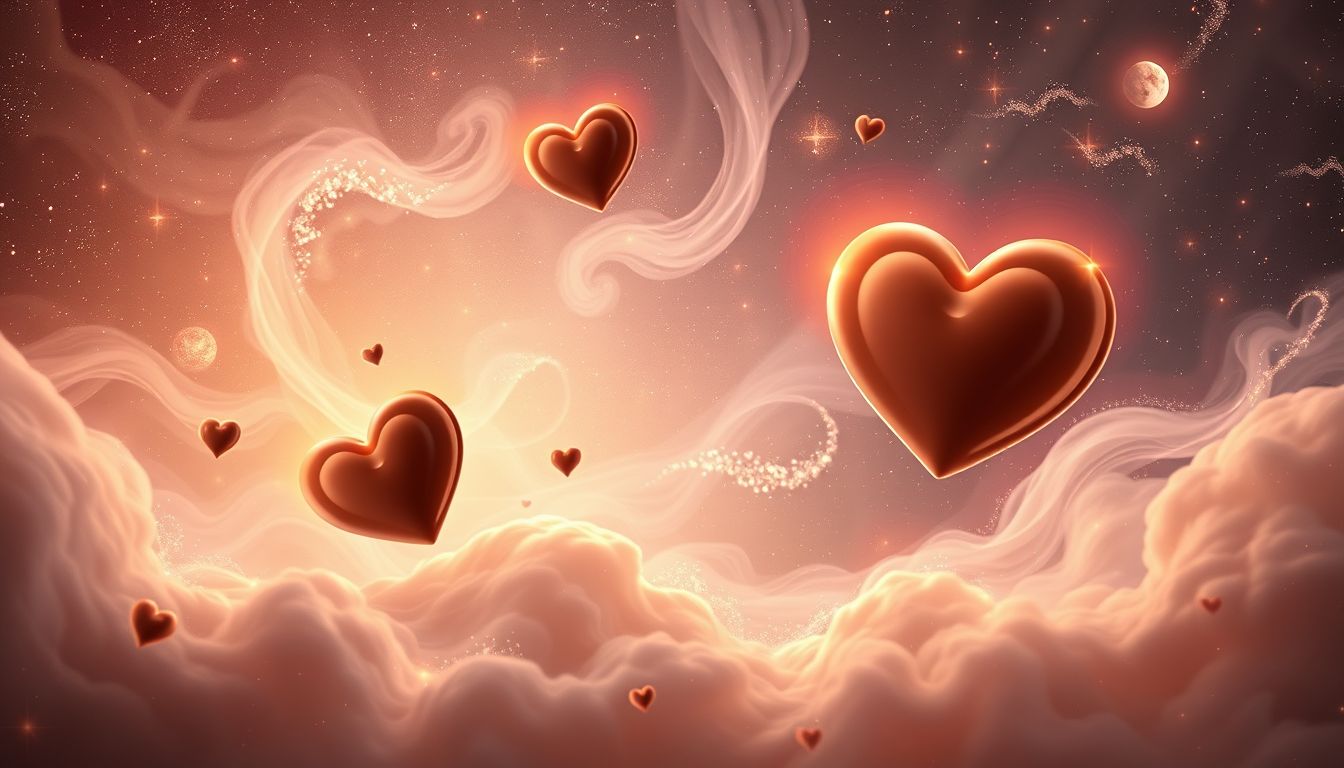Schokolade steht in Träumen oft für Liebe und Zuneigung.