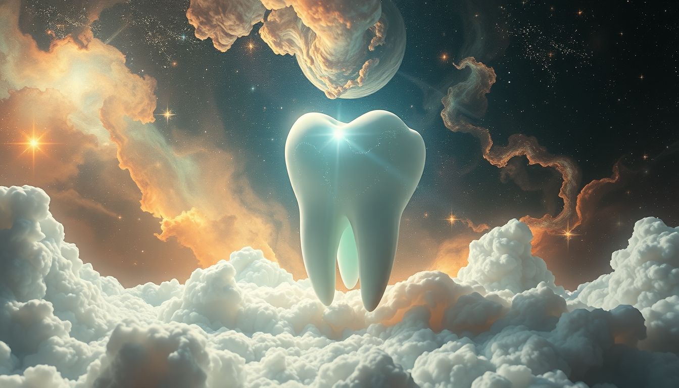 Ein zu großer Stockzahn im Traum symbolisiert innere Überforderung.