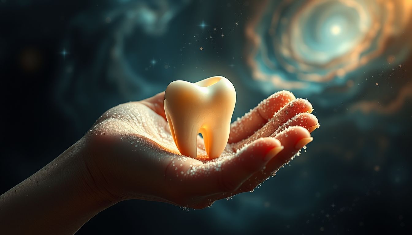 Ein loser Stockzahn im Traum symbolisiert bevorstehende Lebensentscheidungen.