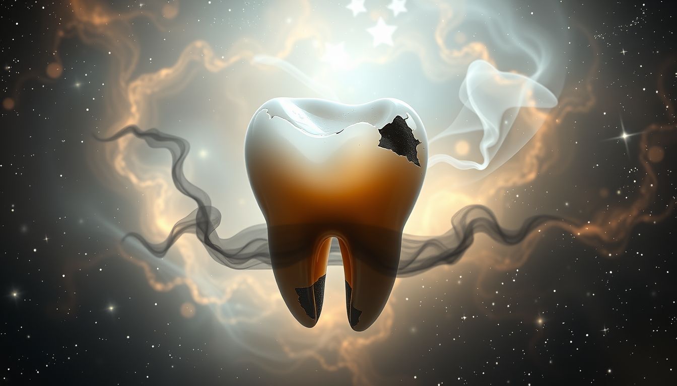 Träume von kariösen Stockzähnen spiegeln innere Selbstsabotage wider.