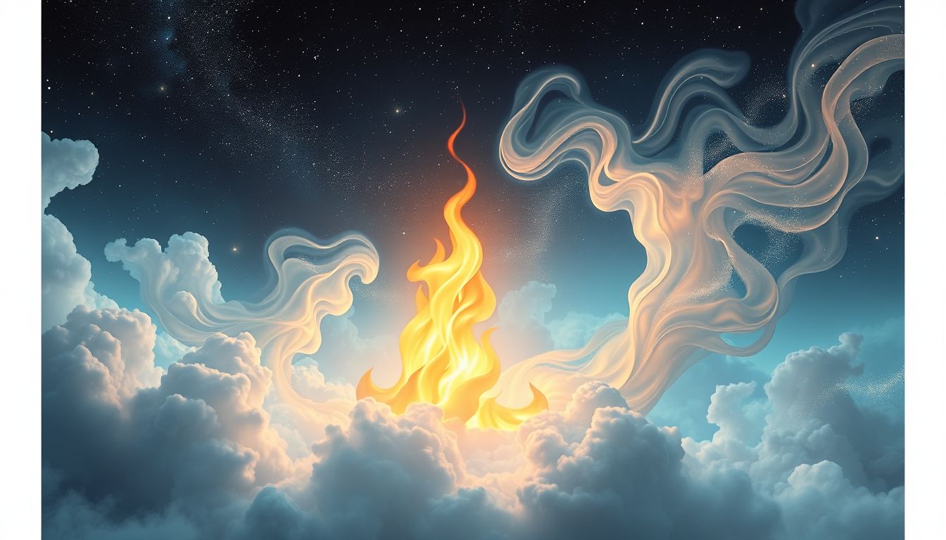 Feuer symbolisiert im Traum oft Reinigung und Neuanfang.