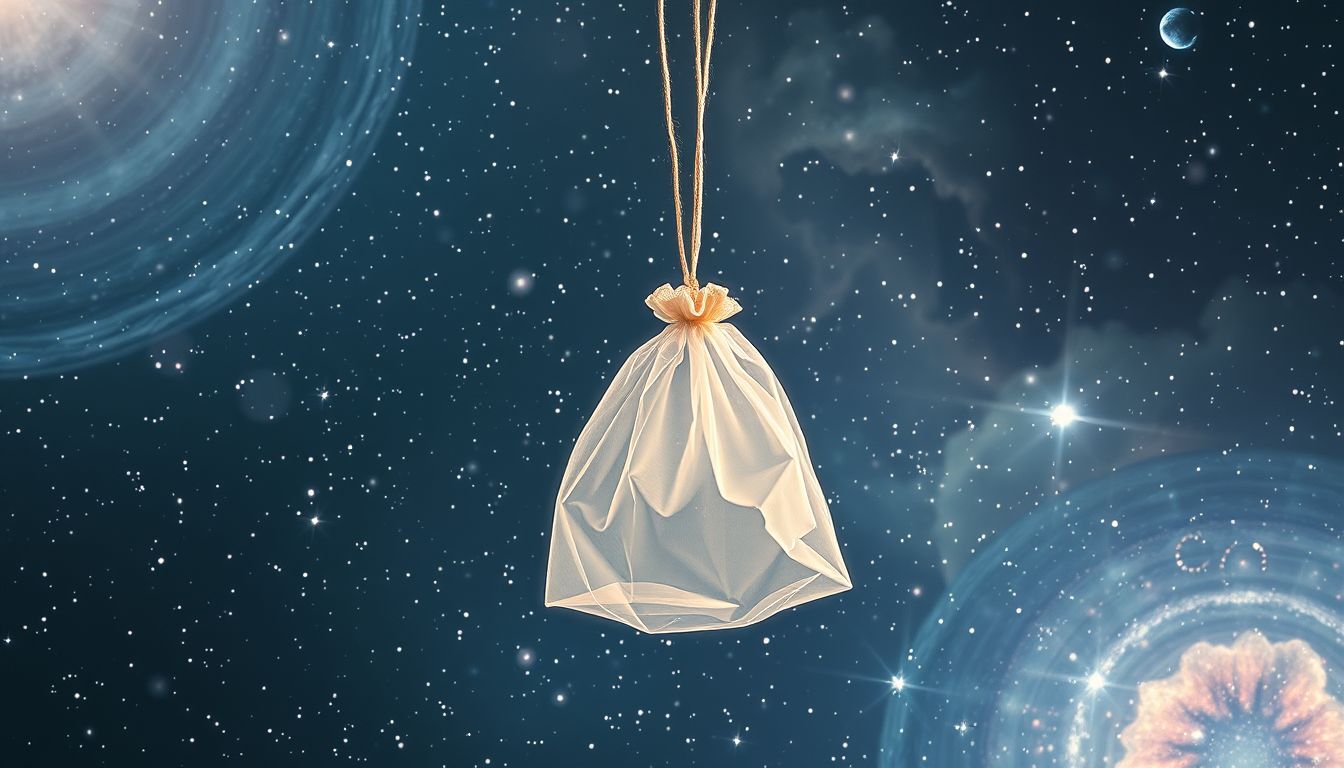 Eine leere Tasche im Traum symbolisiert oft innere Leere.