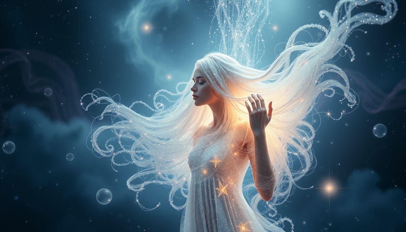 Im Traum Haare waschen symbolisiert Reinigung von negativen Gedanken.