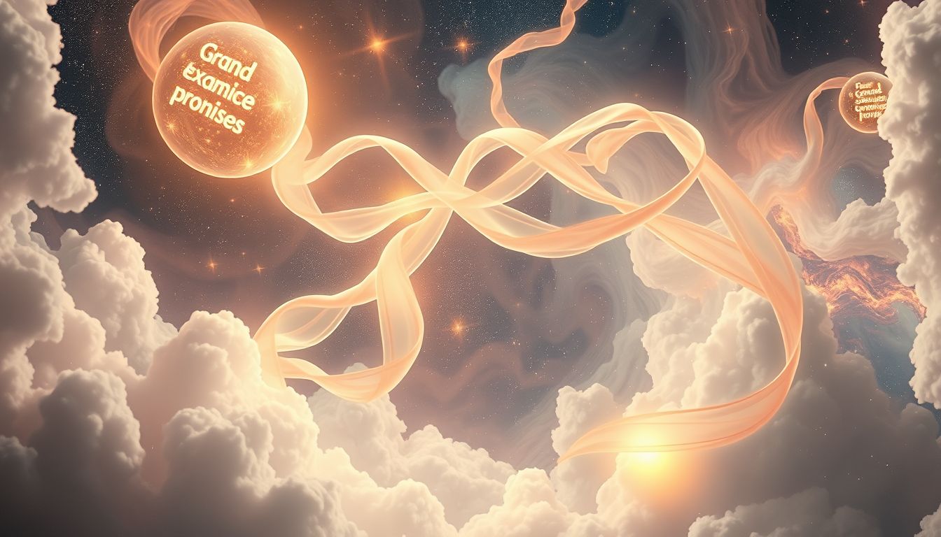 Bombastische Versprechungen im Traum spiegeln oft innere Unsicherheiten wider.