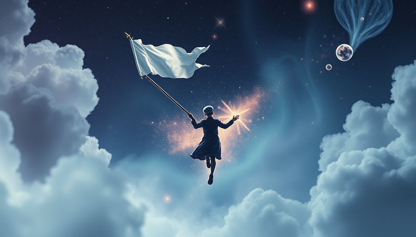 Ein desertierender Fahnenjunker symbolisiert oft innere Flucht vor Verantwortung.