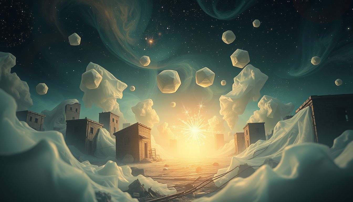 Der Fund im Slum symbolisiert unerwartete Chancen und innere Schätze.