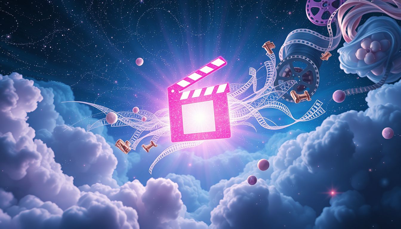 Eine Filmklappe im Traum symbolisiert oft den Beginn neuer Projekte.