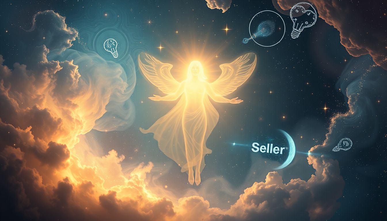 Ein inspirierender Verkäufer im Traum symbolisiert neue Chancen und Wachstum.