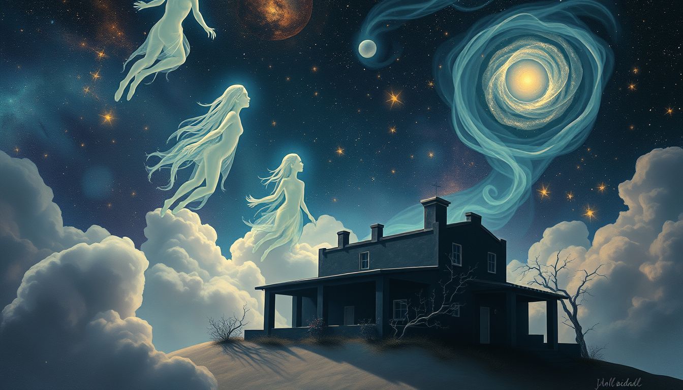 Die Geister der Vergangenheit symbolisieren ungelöste Konflikte auf der Hacienda.