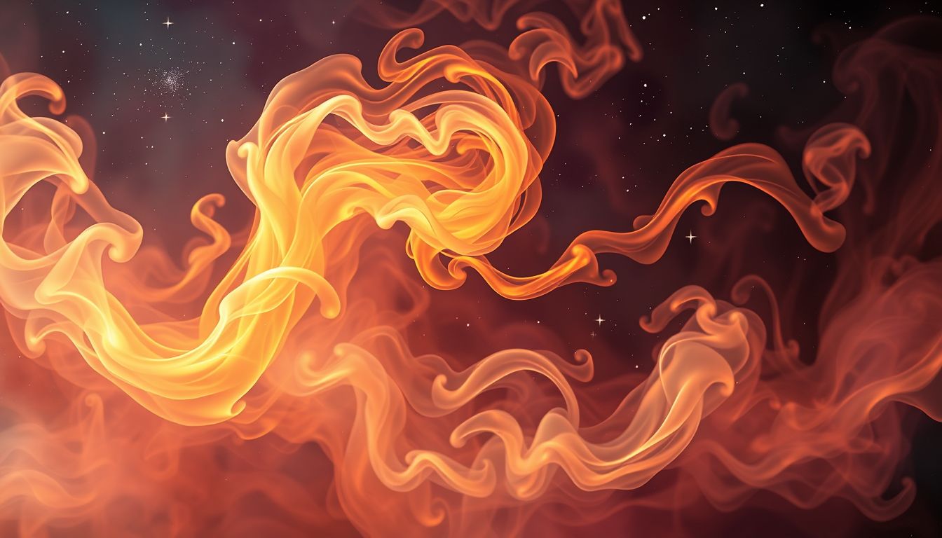 Ein brennendes Raucherabteil symbolisiert innere Konflikte und Wandel.