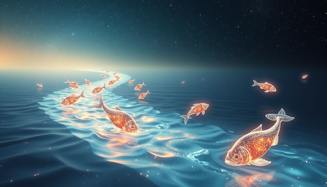 Im Traum symbolisiert Fluss-Schwimmen oft emotionale Reinigung und Freiheit.